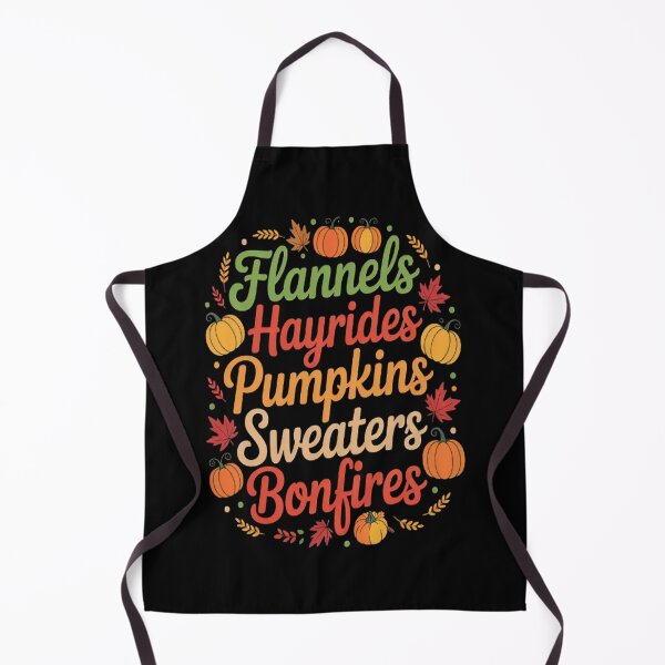 Item preview, Flannels Hayrides Pumpkins Sweaters Bonfires Fall designed and sold by TeamLequid.