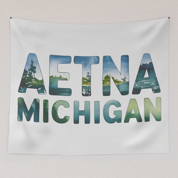 Item preview, Aetna, Michigan, Aetna MI, Aetna Michigan designed and sold by MoMidoStore.