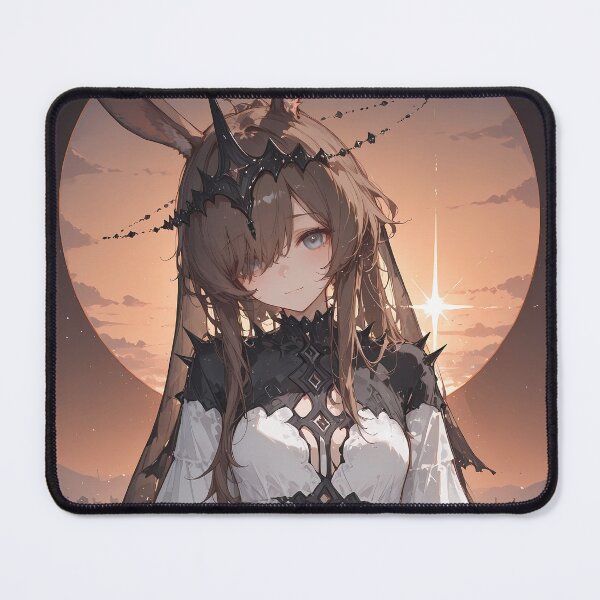 Item preview, Amiya Arknights Prelude To Dawn Sunset Gothic Grace Anime Girl designed and sold by Tokyonomad.