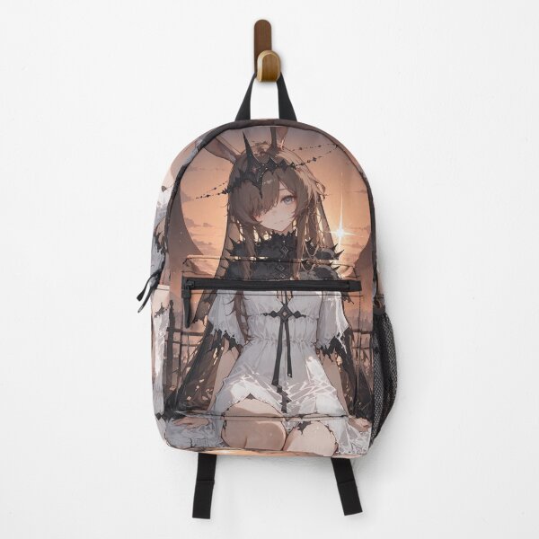 Item preview, Amiya Arknights Prelude To Dawn Sunset Gothic Grace Anime Girl designed and sold by Tokyonomad.