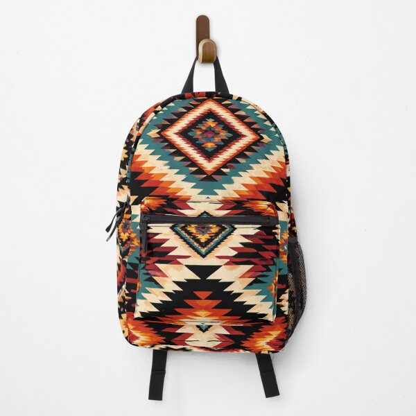 Item preview, Navajo Style Symmetry – Earth Tone Tribal Art designed and sold by Dogandesighn.