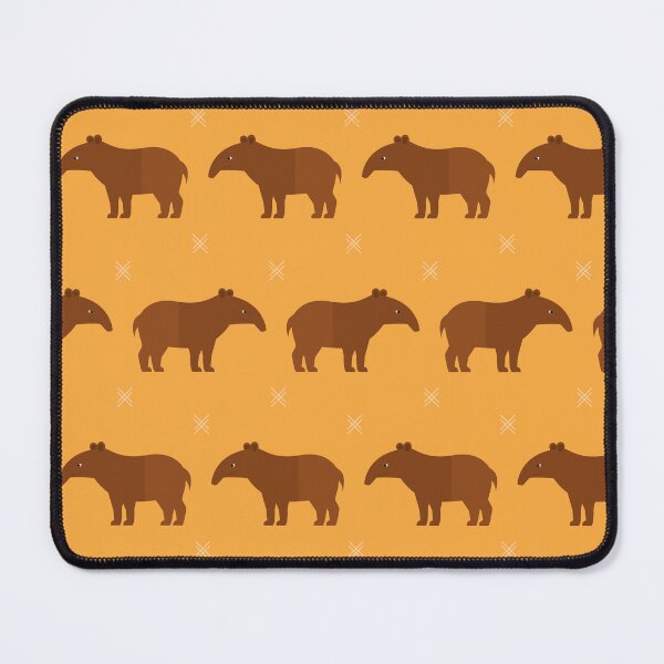 Item preview, Tapirs on orange designed and sold by reneesillus.