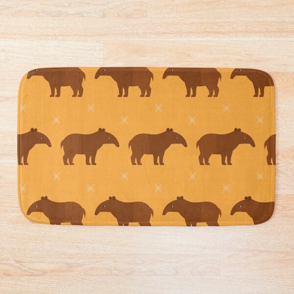 Item preview, Tapirs on orange designed and sold by reneesillus.