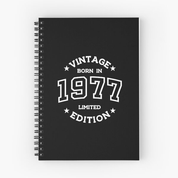 Item preview, Born in 1977 - Retro Style Print White designed and sold by Viktor Milana.