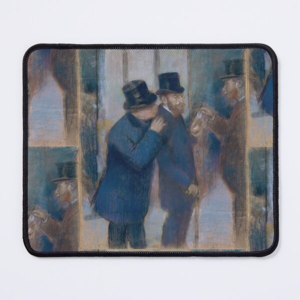 Item preview, Portraits at the Stock Exchange by Edgar Degas: Paris Impressionist Poster designed and sold by artofuniverse.