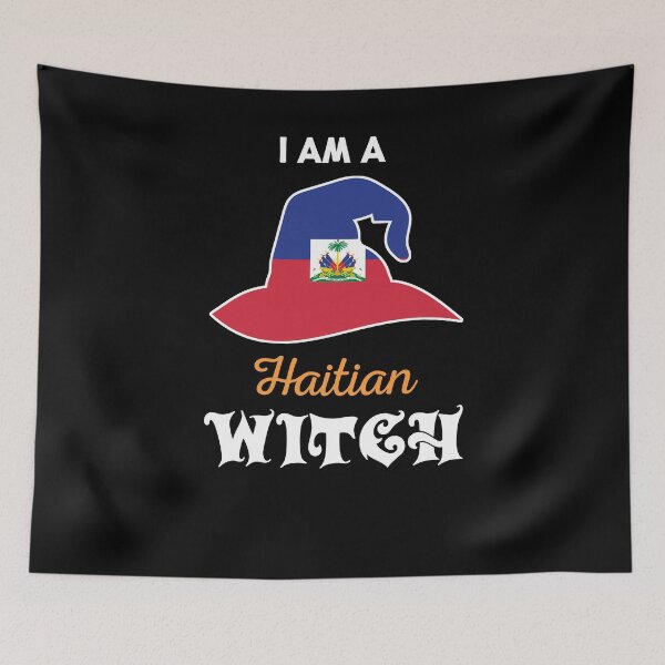 Item preview, Witch Halloween Haitian Flag designed and sold by countryflags.