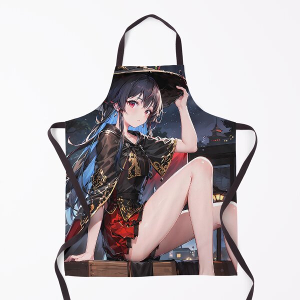 Item preview, Chen Prelude Ch’En Arknights Night Witch Lantern Street Elegant Girl designed and sold by Tokyonomad.