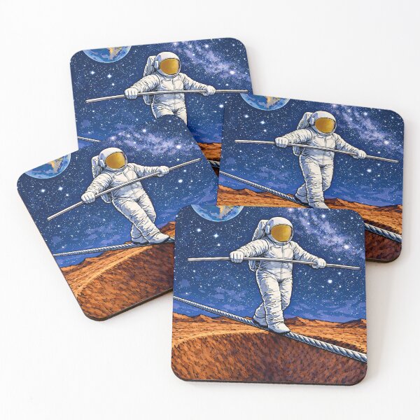 Item preview, Astronaut walks on a space wire designed and sold by DoronB.