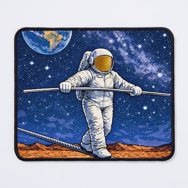 Item preview, Astronaut walks on a space wire designed and sold by DoronB.