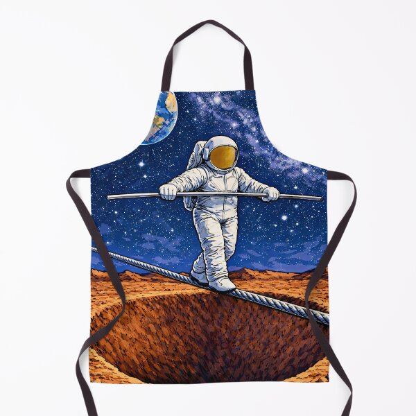 Item preview, Astronaut walks on a space wire designed and sold by DoronB.