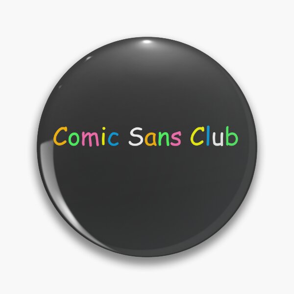 Artikelvorschau, Comic Sans Club entworfen und verkauft von Wolf-Essentials.