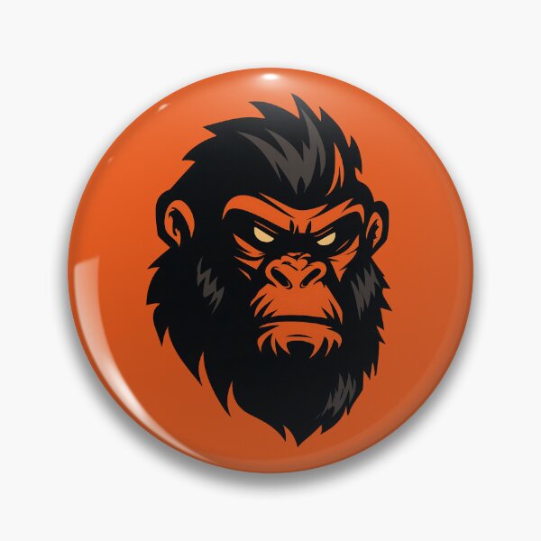 Artikelvorschau, Markante Gorilla-Maskottchen-Kunst entworfen und verkauft von v1per4ever.