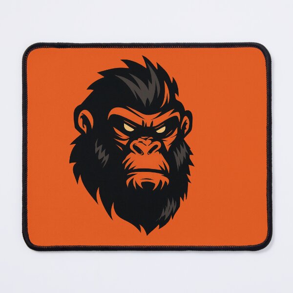Item preview, Bold Gorilla Mascot Art designed and sold by v1per4ever.