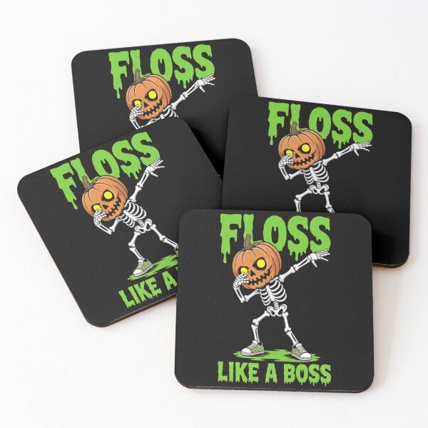 Item preview, Floss Like A Boss Dancing Skeleton Halloween designed and sold by TeamLequid.