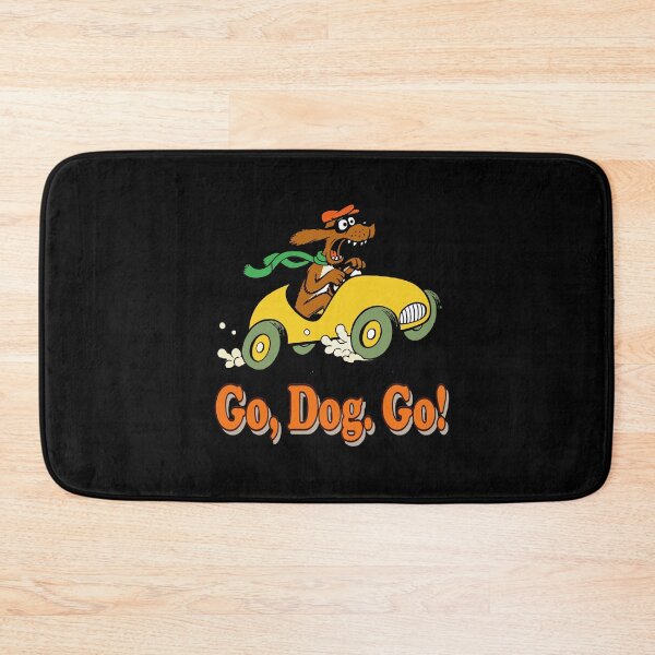 Item preview, Go Dog Go Retro Racing Illustration designed and sold by Nogameee142x.