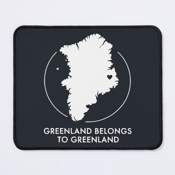 Item preview, Greenland Belongs To Greenland Sovereignty Statement designed and sold by Place-Heritages.