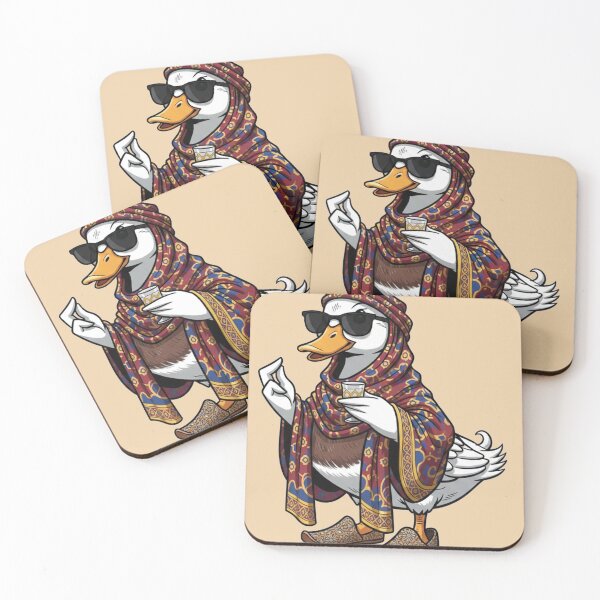 Item preview, Cool Moroccan Duck with Mint Tea and Traditional Babouches designed and sold by designwiss.