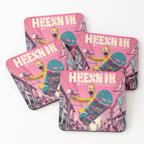 Item preview, "Sk8 or D’oh! // Tokyo Driftcore with Extra Cheese" designed and sold by Print Fiction.