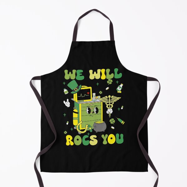 Item preview, St Patrick's Day ER RN Nurse We Will Rocs You St.Patricks designed and sold by pansak.