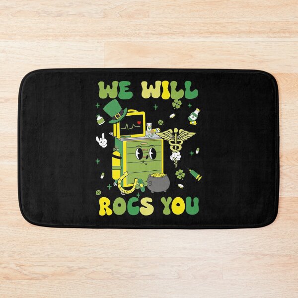 Item preview, St Patrick's Day ER RN Nurse We Will Rocs You St.Patricks designed and sold by pansak.