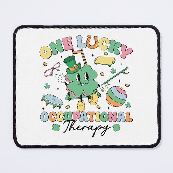 Item preview, One Lucky Occupational Therapist OT Shamrock St Patricks Day designed and sold by pansak.