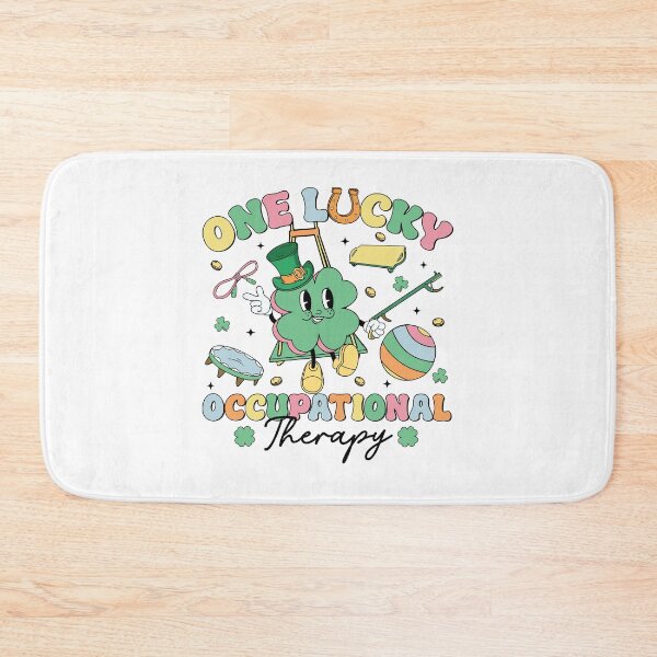 Item preview, One Lucky Occupational Therapist OT Shamrock St Patricks Day designed and sold by pansak.