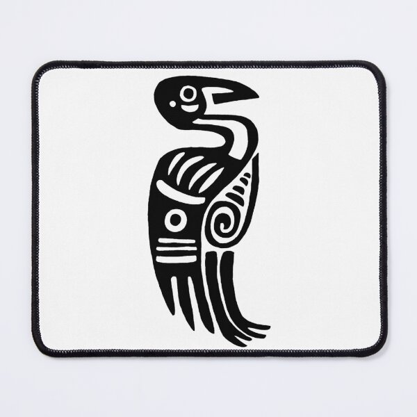 Item preview, Black Tribal Bird designed and sold by Lagueny.