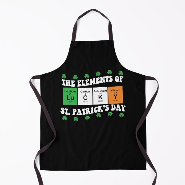 Item preview, The Elements of St Patricks Day Lucky Periodic Table Shamrock designed and sold by pansak.