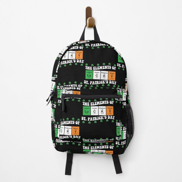 Item preview, The Elements of St Patricks Day Lucky Periodic Table Shamrock designed and sold by pansak.
