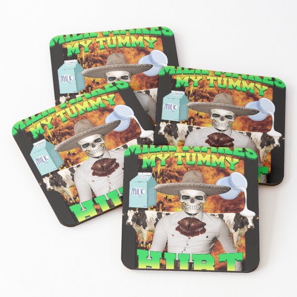 Item preview, Milk Makes My Tummy Hurt Lactose Intolerance Meme designed and sold by Maytham-99.