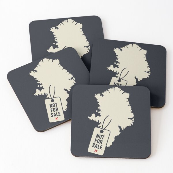 Item preview, Greenland Map With Not For Sale Tag designed and sold by Place-Heritages.