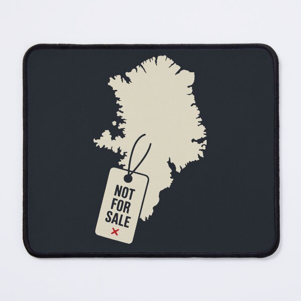 Item preview, Greenland Map With Not For Sale Tag designed and sold by Place-Heritages.