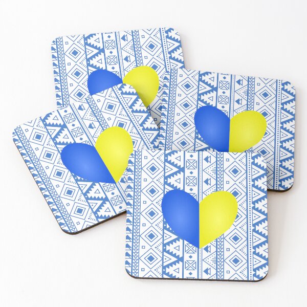 Item preview, Heart T-Shirt | Blue and Yellow Love Ukraine Design designed and sold by monicasstore.