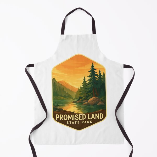 Item preview, Promised Land State Park Pennsylvania – Sunset Pine Forest River designed and sold by Aryabek.