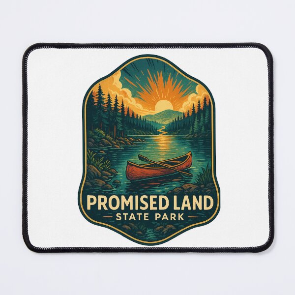 Item preview, Promised Land State Park Pennsylvania – Sunrise Canoe and Forest designed and sold by Aryabek.