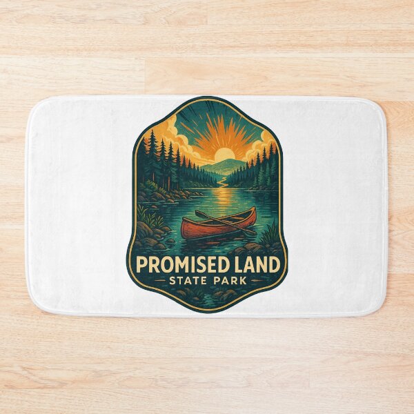Item preview, Promised Land State Park Pennsylvania – Sunrise Canoe and Forest designed and sold by Aryabek.