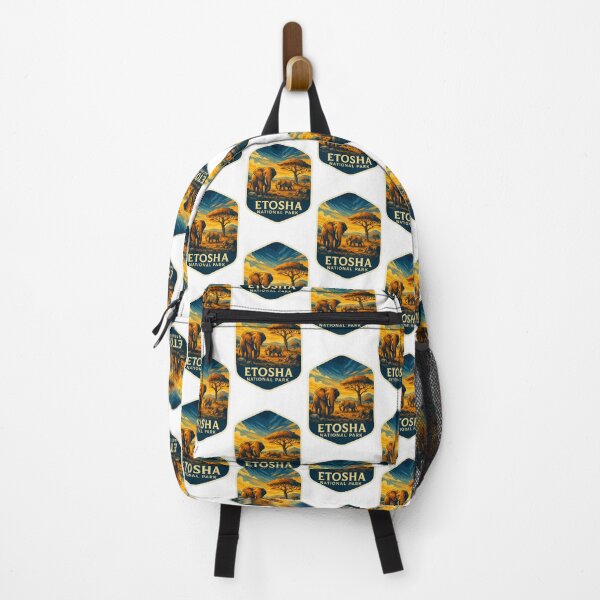 Item preview, Etosha National Park Namibia – Elephant Herd in Savanna designed and sold by Aryabek.