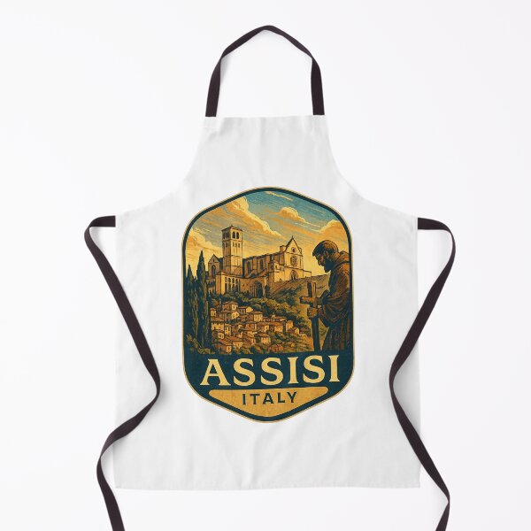 Item preview, Assisi Italy – Basilica and Saint Francis in Umbria Countryside designed and sold by Aryabek.