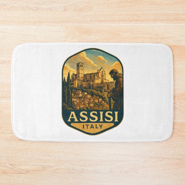 Item preview, Assisi Italy – Basilica and Saint Francis in Umbria Countryside designed and sold by Aryabek.