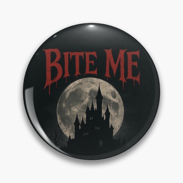 Item preview, Vampire Bite Me Gothic Typography Art designed and sold by DreamyDamsals.