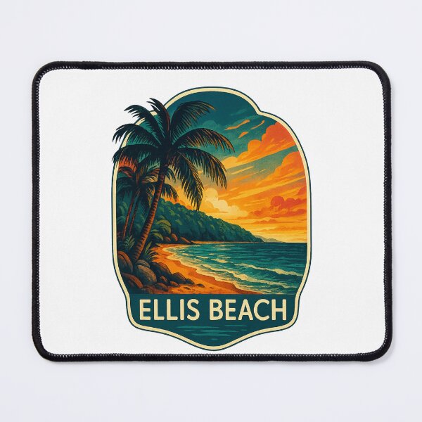 Item preview, Ellis Beach Queensland – Sunset View over Coral Sea Coastline designed and sold by Aryabek.