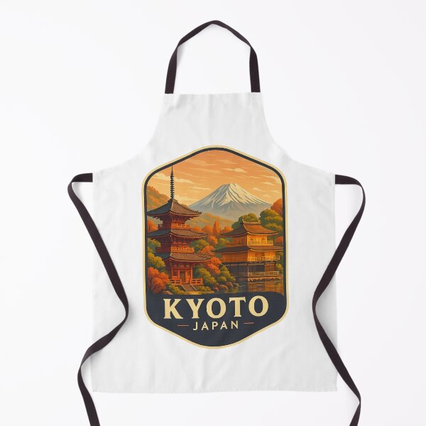 Item preview, Kyoto Japan – Autumn Pagoda and Mount Fuji View designed and sold by Aryabek.