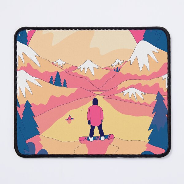Item preview, Snowboard slopes designed and sold by Swadeillustrations.
