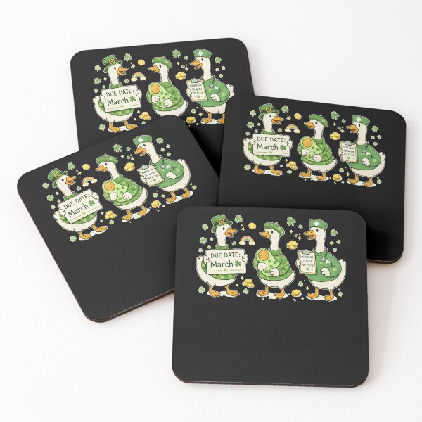 Item preview, Labor And Delivery St Patrick's Day Goose Lucky L&D Nurse Shamrock designed and sold by pansak.