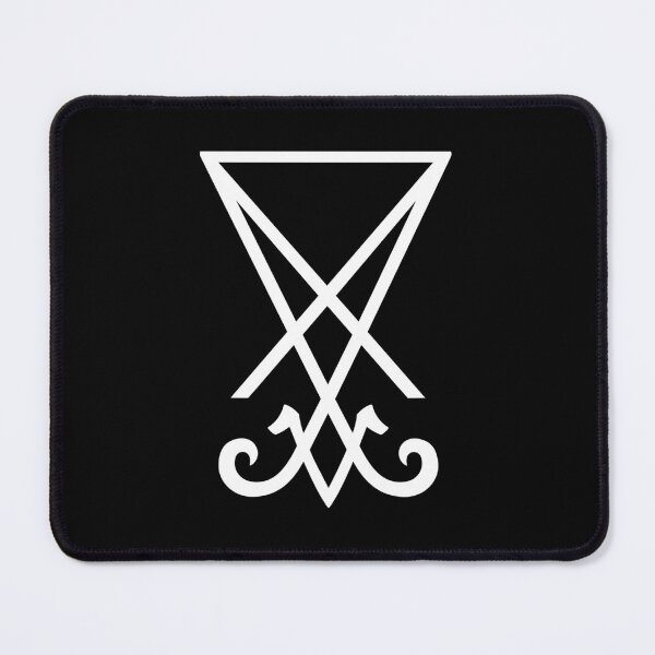 Item preview, Sigil of Lucifer • Classic Black & White Minimalist Occult Symbol designed and sold by StudioPurpleOctopus.