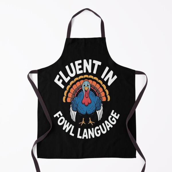 Item preview, Fluent In Fowl Language Turkey Lovers Thanksgiving designed and sold by TeamLequid.
