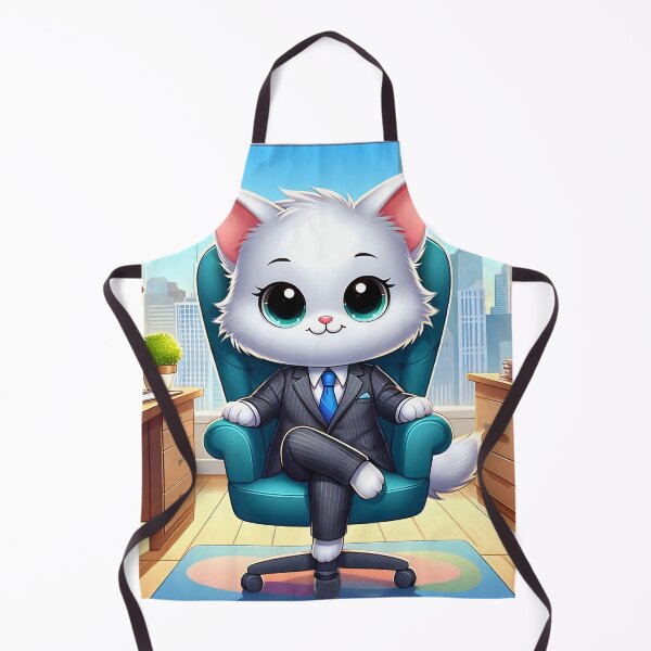 Item preview, Cute CEO Cat Cartoon designed and sold by CuteThingsWorld.