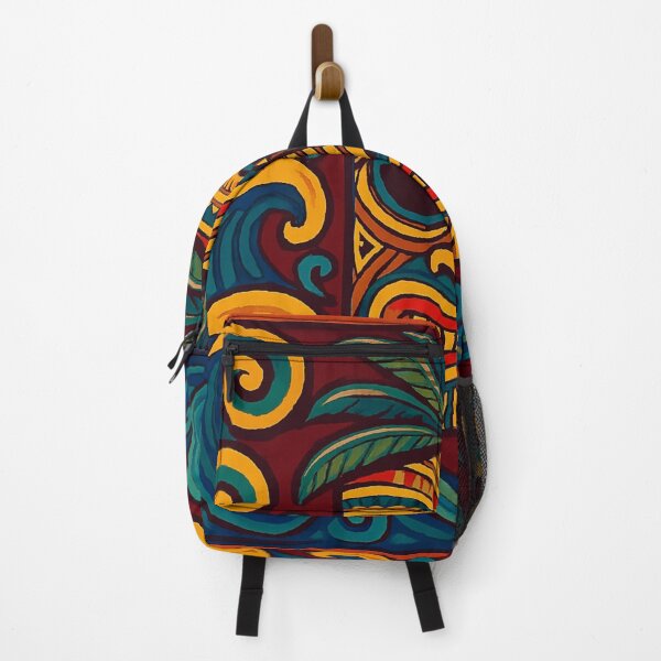 Item preview, Polynesian Tiki Mask – Tribal Ocean Spirit Art designed and sold by myforestfog.