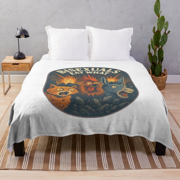 Item preview, Bisexuals Eat What – Rooster Donkey Cat Meme designed and sold by Aryabek.