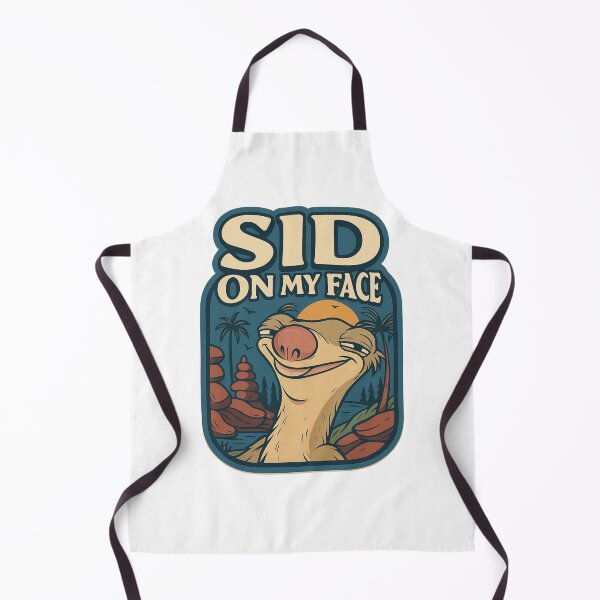 Item preview, Sid On My Face – Ice Age Sloth Adult Humor designed and sold by Aryabek.
